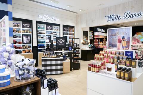 Bath & Body Works store interior